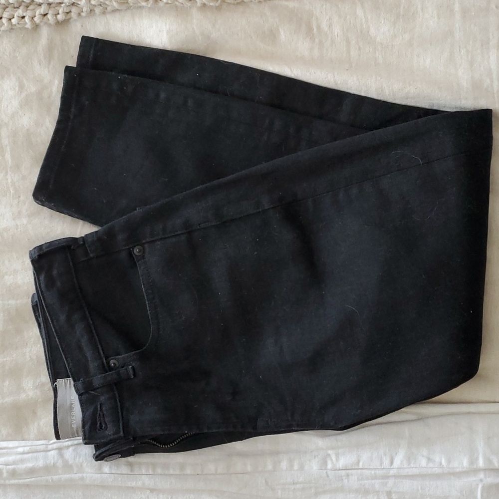 NWOT Black Everlane Ankle Skinny Jeans